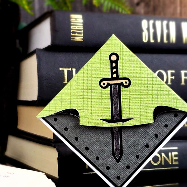 Sword Signature Corner Bookmark