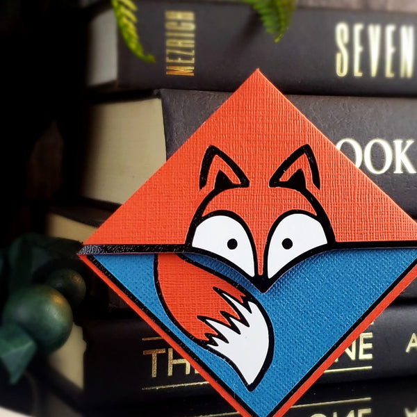 Clever Fox Signature Corner Bookmark
