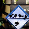 Birds on a Wire Signature Corner Bookmark