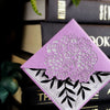 Peony Bouquet + Leaves Signature Corner Bookmark