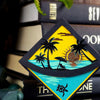 Beach Sunrise Deluxe Corner Bookmark