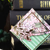 Hydrangea Flower Bouquet Signature Corner Bookmark
