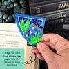 Jar of Fireflies Deluxe Corner Bookmark