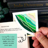 Green Mountains Signature Corner Bookmark