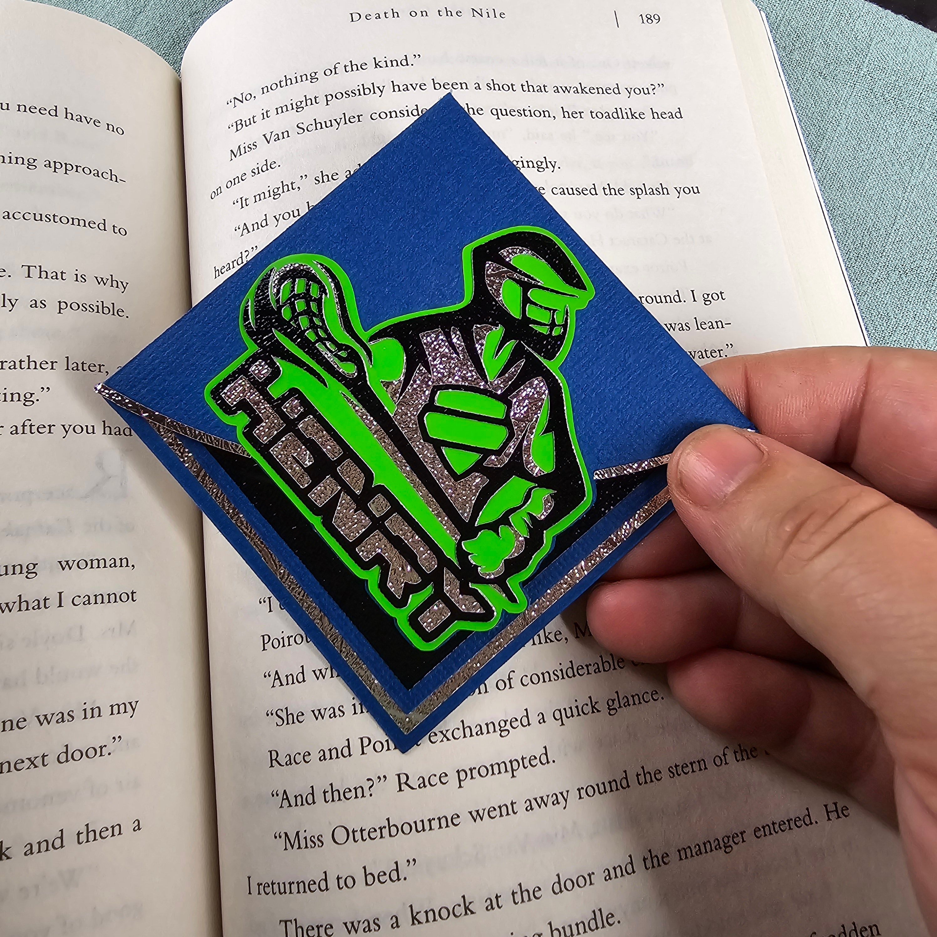 Custom Designed Paper Corner Bookmark