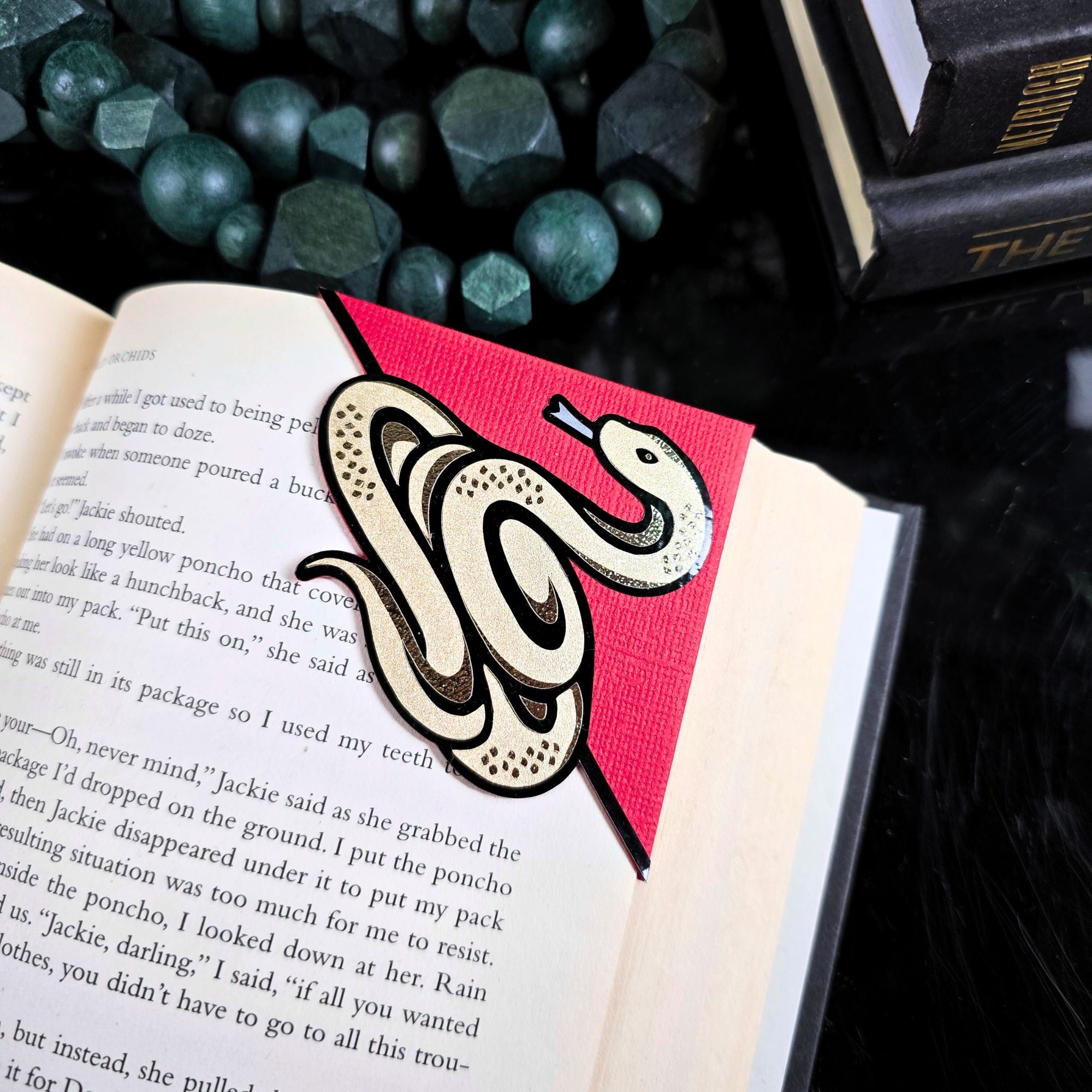 New Year of the Snake Signature Corner Bookmark