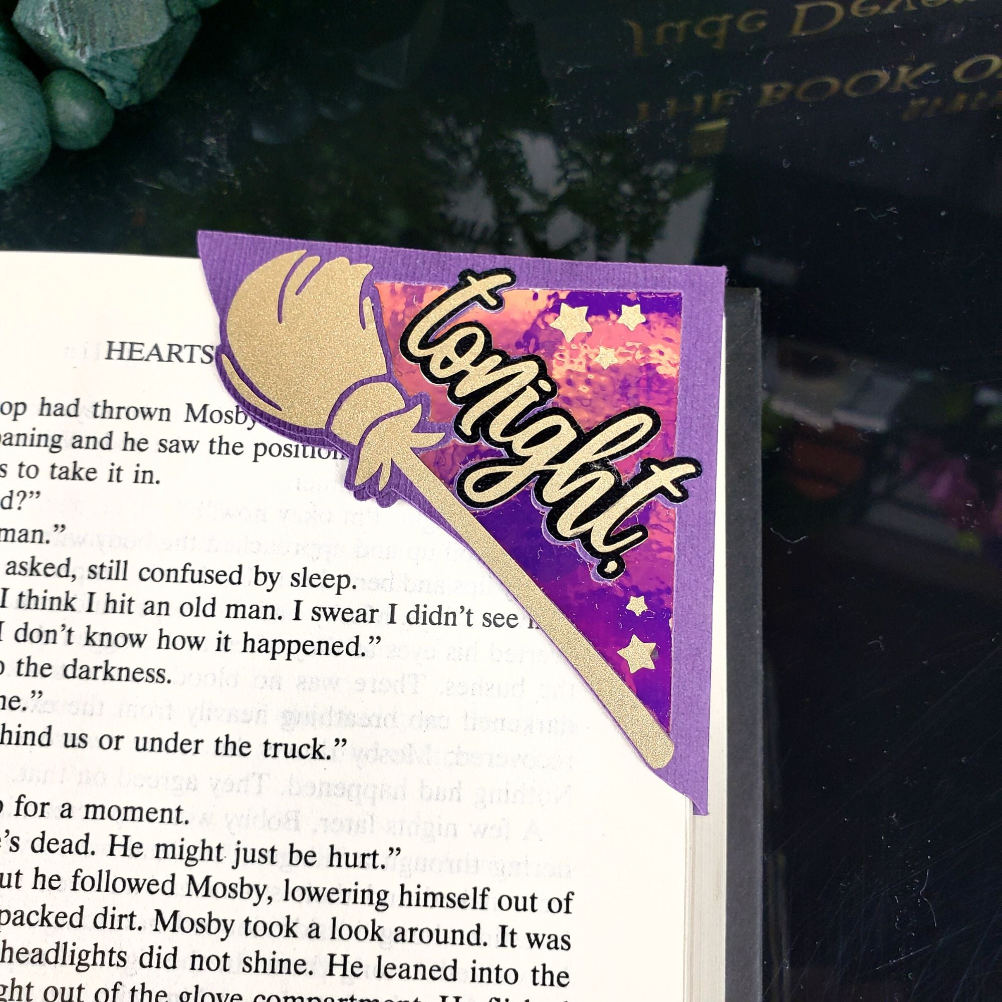 Tonight We Fly Signature Corner Bookmark