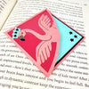 Dare to Be Different Flamingo Signature Bookmark + Card Gift Set