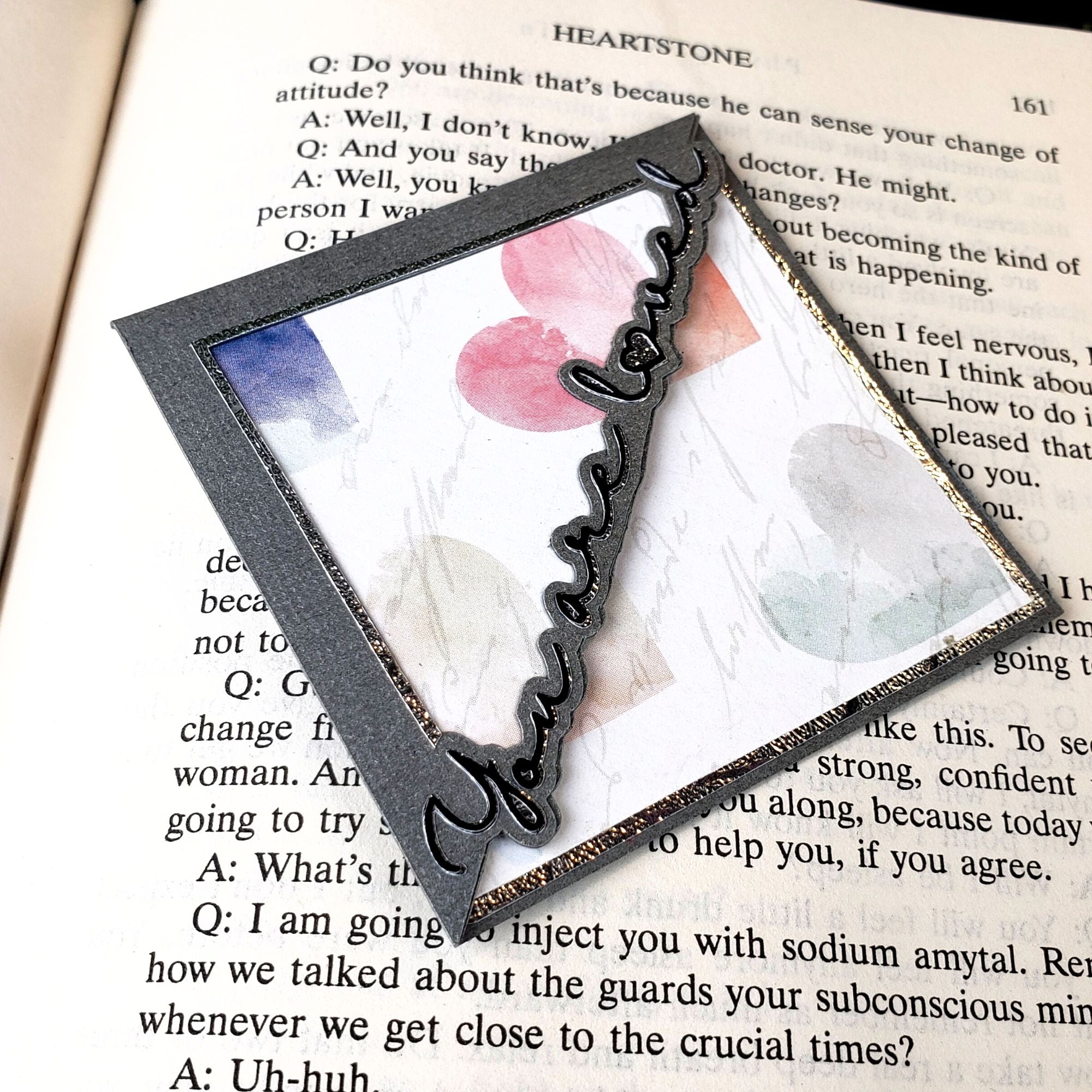 You are Loved Paper Corner Bookmark