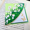 Daisies Deluxe Handmade Corner Bookmark