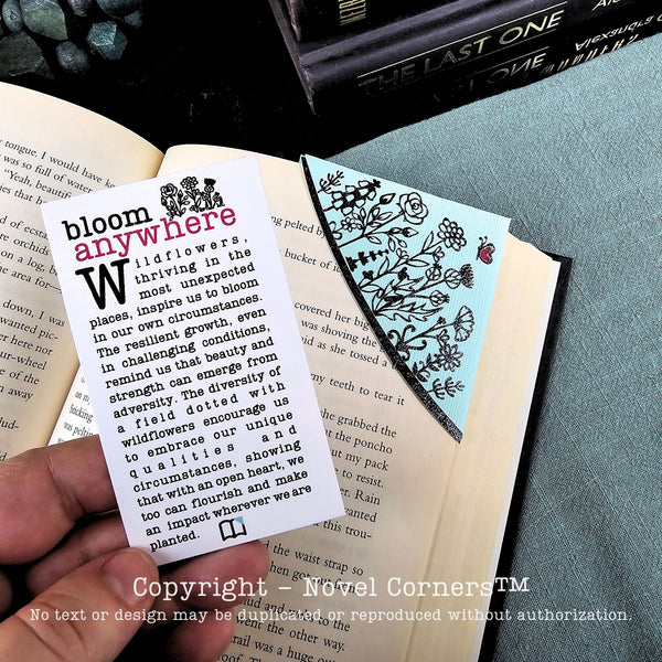 Bloom Anywhere Deluxe Bookmark + Card Gift Set