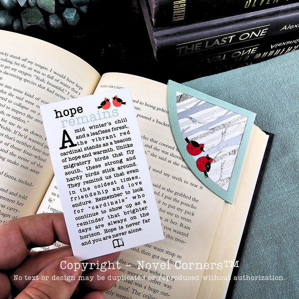 Hope Remains Cardinals Deluxe Bookmark + Card Gift Set