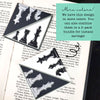 Black Chess Paper Corner Bookmark