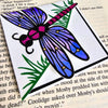 Open to Change Pink Dragonfly Signature Bookmark + Card Gift Set