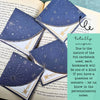 Letter + Stars Personalized Initial Signature Corner Bookmark