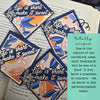 Sweet Orange Signature Corner Bookmark