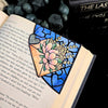 Stained Glass Love Letter Deluxe Handmade Corner Bookmark