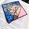 Stained Glass Love Letter Deluxe Handmade Corner Bookmark