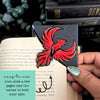 Phoenix Rising Deluxe Corner Bookmark