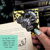 Gas Mask Signature Corner Bookmark