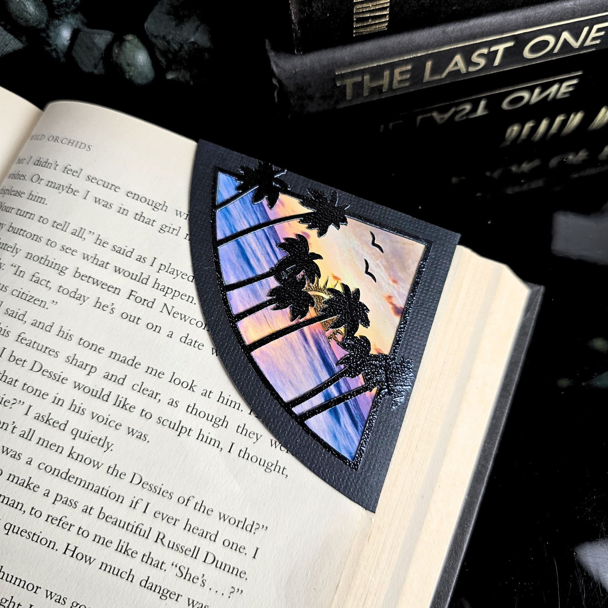 Beach Sunrise Deluxe Corner Bookmark