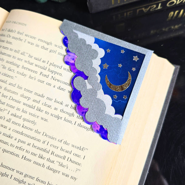 Stormy Skies Deluxe Corner Bookmark