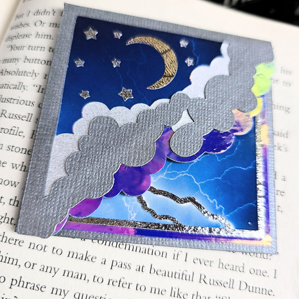 Stormy Skies Deluxe Corner Bookmark