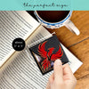Phoenix Rising Deluxe Corner Bookmark