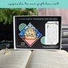 Stained Glass Love Letter Deluxe Handmade Corner Bookmark