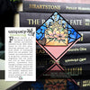 Stained Glass Love Letter Deluxe Handmade Corner Bookmark