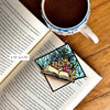 Stained Glass Book Bouquet Deluxe Handmade Corner Bookmark