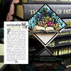 Stained Glass Book Bouquet Deluxe Handmade Corner Bookmark