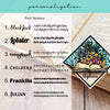 Stained Glass Book Bouquet Deluxe Handmade Corner Bookmark