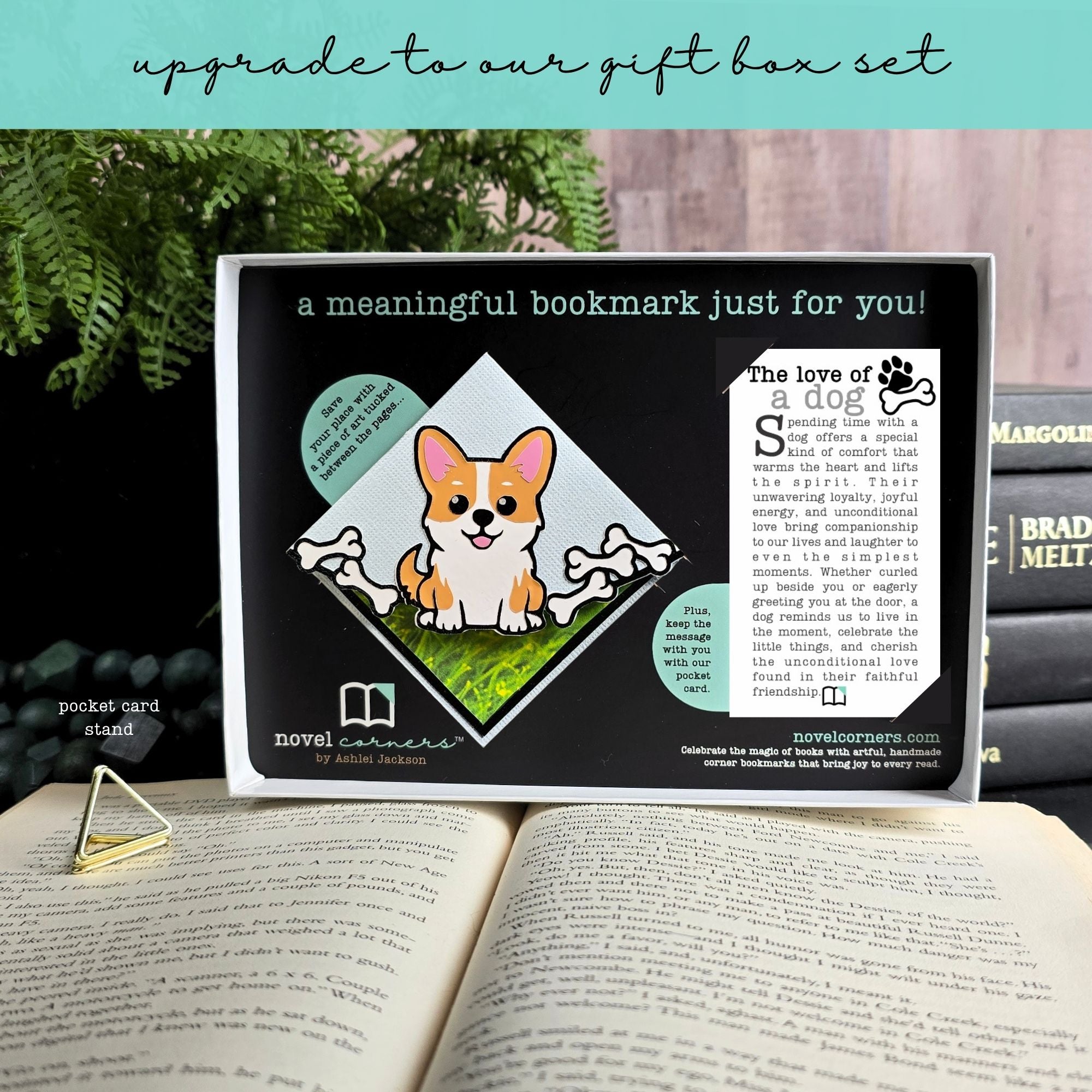 Choose a Doggy Signature Corner Bookmark