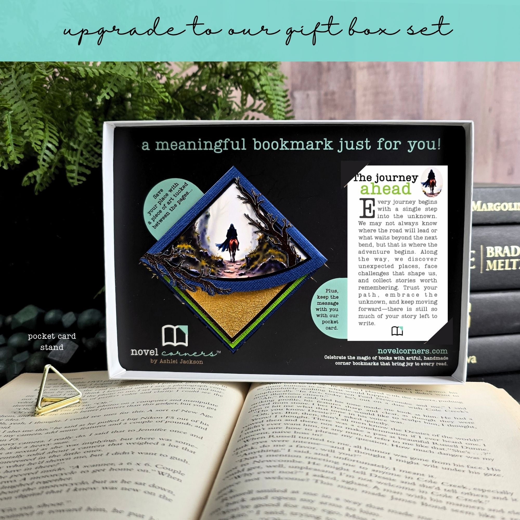 Lone Rider Signature Corner Bookmark