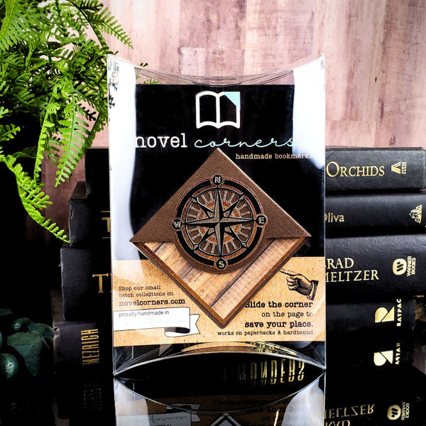 Compass Deluxe Corner Bookmark