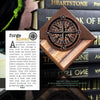 Compass Deluxe Corner Bookmark