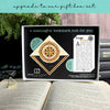 Delicate Compass Signature Corner Bookmark