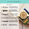 Delicate Compass Signature Corner Bookmark