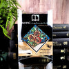 Stained Glass Roses Deluxe Handmade Corner Bookmark