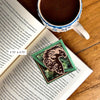 Watchful Hawk Eagle Signature Handmade Corner Bookmark
