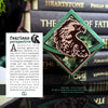Watchful Hawk Eagle Signature Handmade Corner Bookmark