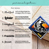 Patriotic Eagle Signature Handmade Corner Bookmark