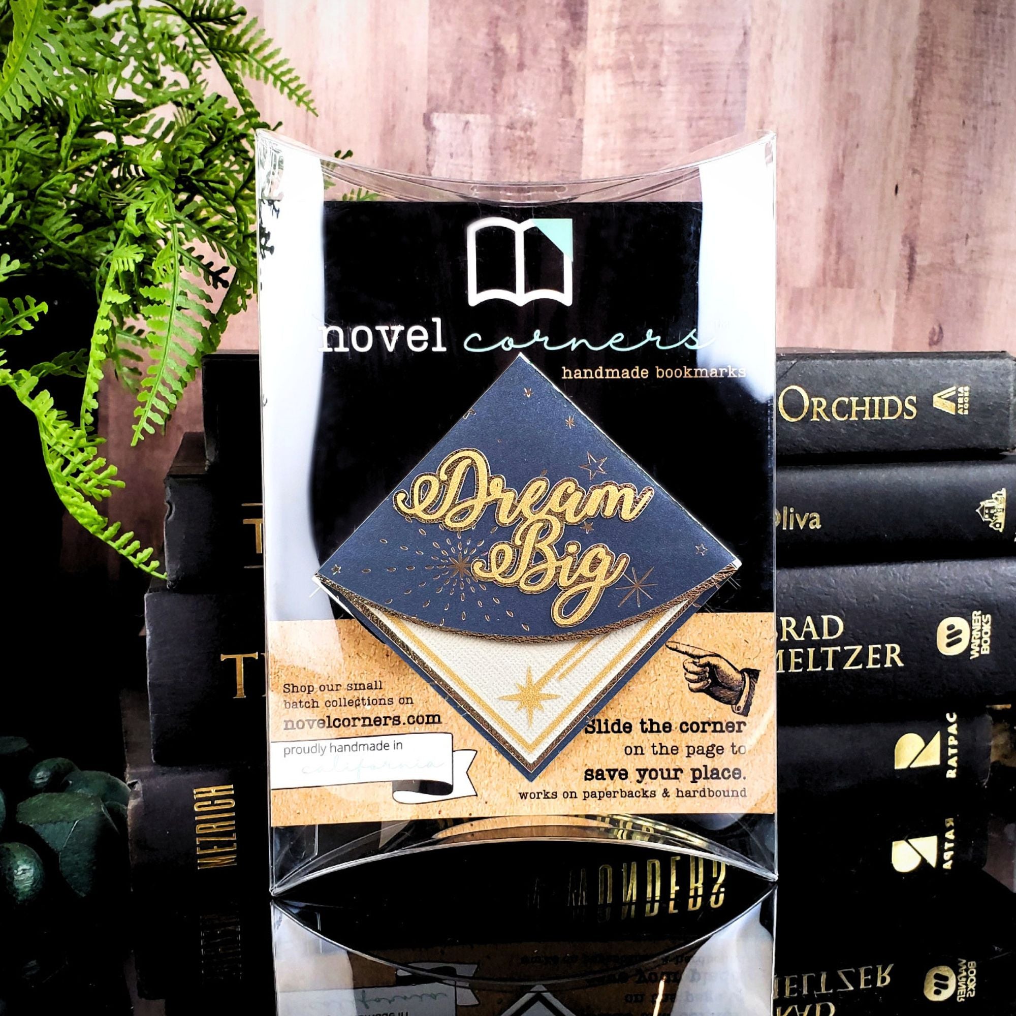 Dream Big Starry Signature Corner Bookmark