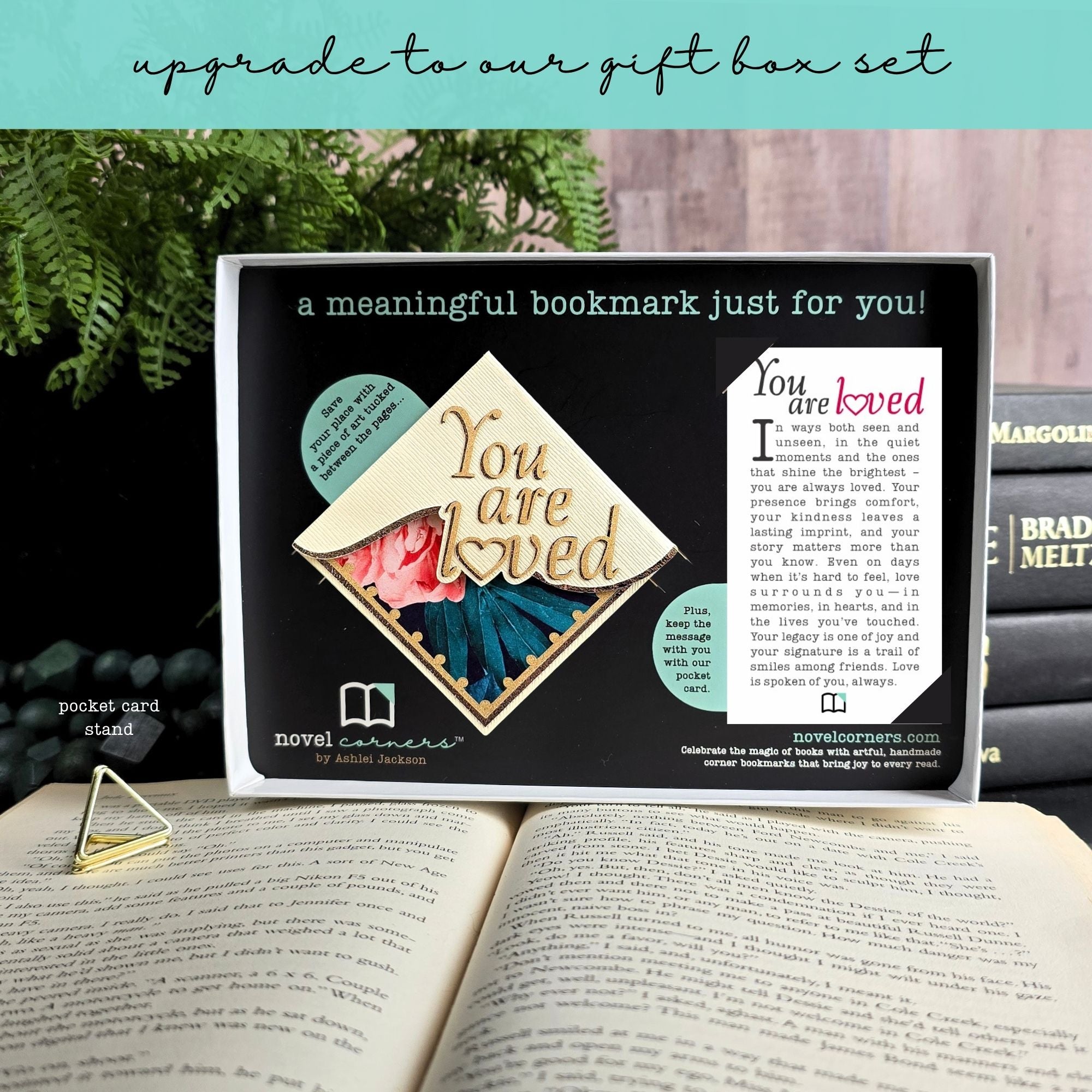 You are Loved Signature Corner Bookmark