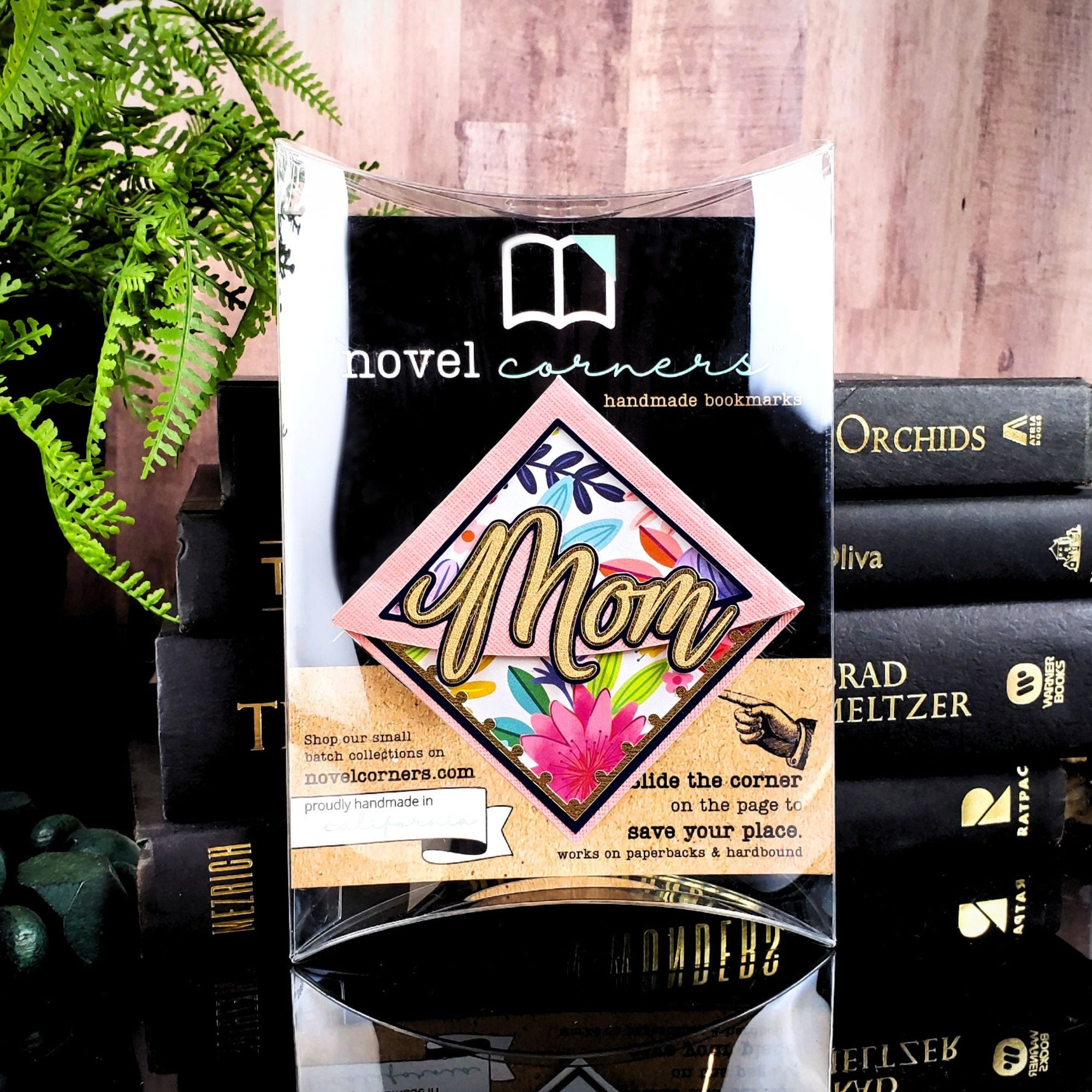 Mom Signature Corner Bookmark
