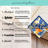 Sweet Orange Signature Corner Bookmark