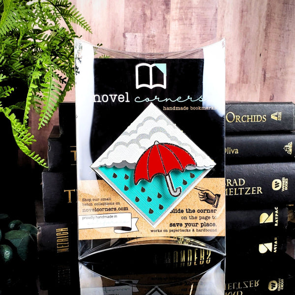 Rainy Days Deluxe Corner Bookmark