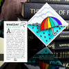 Rainy Days Deluxe Corner Bookmark