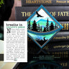 Forest Pines Deluxe Handmade Corner Bookmark